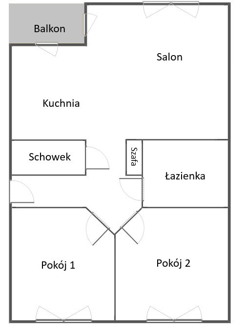 Mieszkanie Sprzedaż Szczecin os. Bukowe