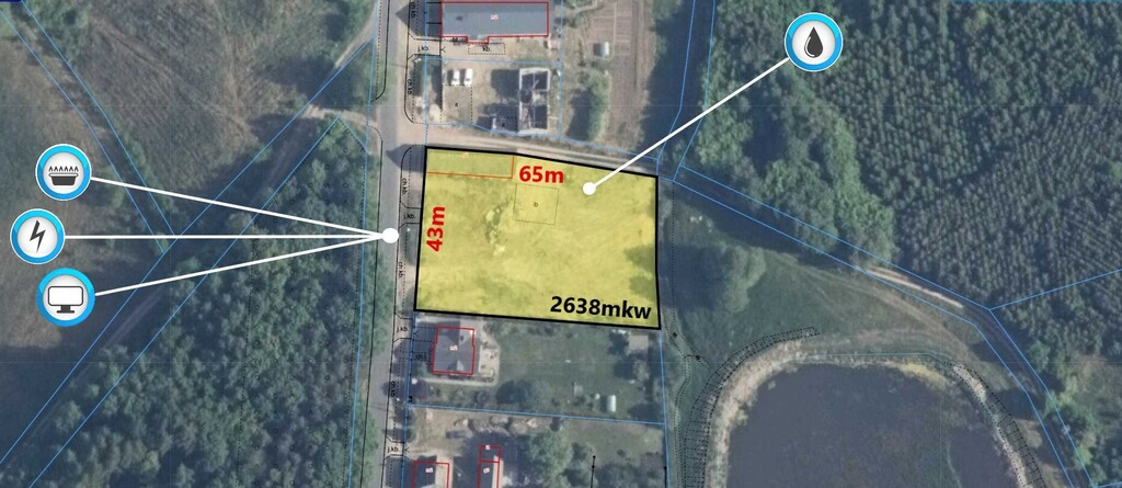 Działka Sprzedaż Recz Leśna 1