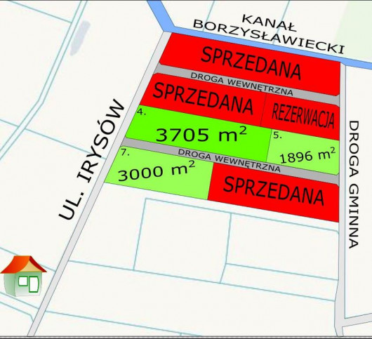 Działka Sprzedaż Lubczyna 2