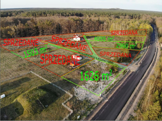 Działka Sprzedaż Miłowo 3