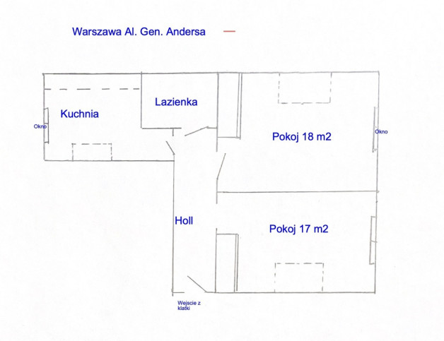 Mieszkanie Wynajem Warszawa Śródmieście gen. Władysława Andersa 8