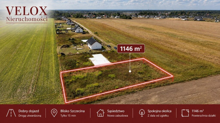 Działka Sprzedaż Grzędzice Konwaliowa 4
