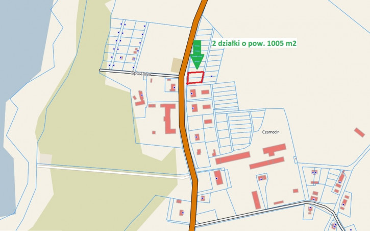 Działka Sprzedaż Czarnocin 2