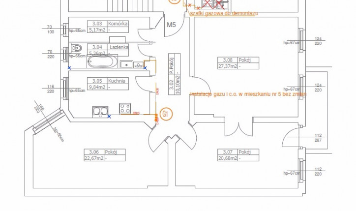 Mieszkanie Sprzedaż Szczecin Śródmieście-Centrum Jana Karola Chodkiewicza 15