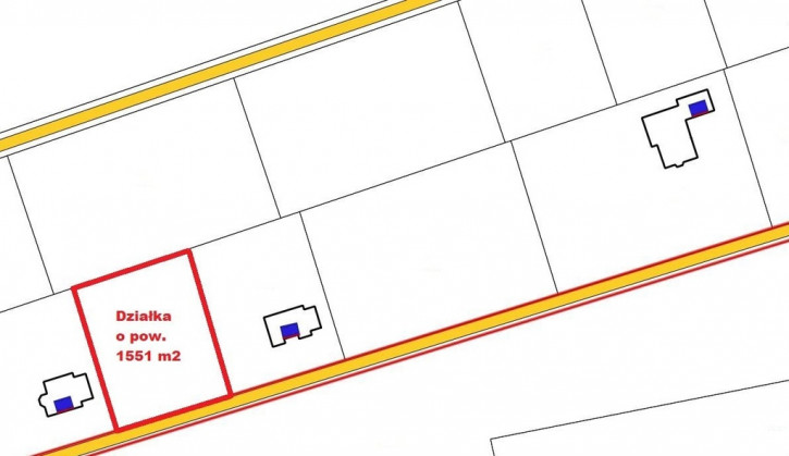 Działka Sprzedaż Przemocze Goleniów okolica 14 km 1