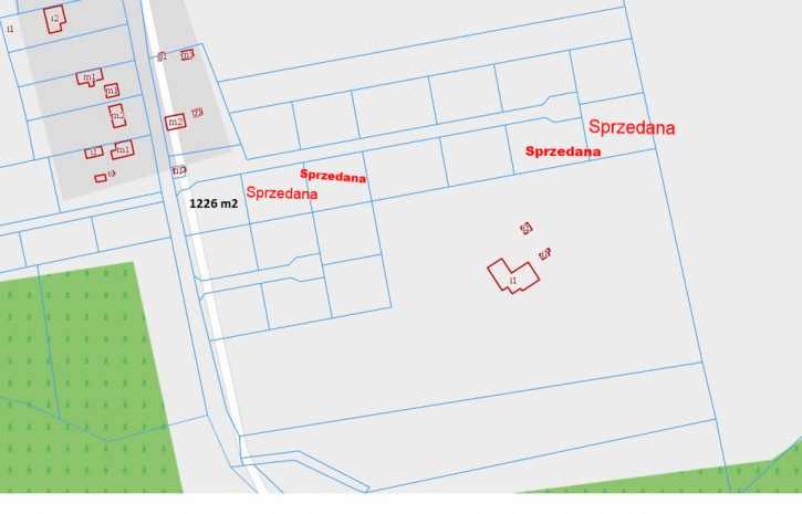 Działka Sprzedaż Strumiany 1