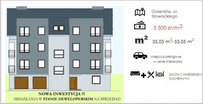 Mieszkanie Sprzedaż Goleniów Juliusza Słowackiego