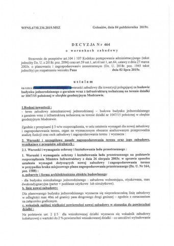 Działka Sprzedaż Modrzewie 2