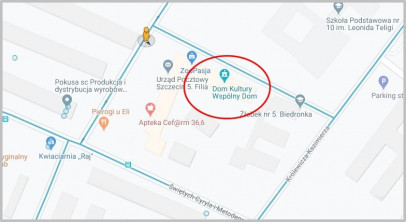 Lokal Wynajem Szczecin Niebuszewo św. Marcina