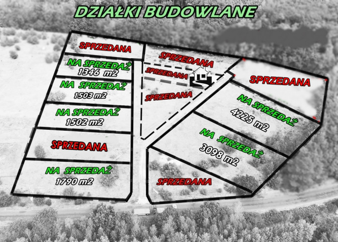 Działka Sprzedaż Miłowo 3