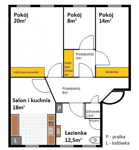 Mieszkanie Sprzedaż Szczecin Śródmieście-Centrum Bolesława Krzywoustego 12