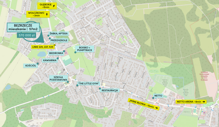 Mieszkanie Sprzedaż Bezrzecze Górna 17