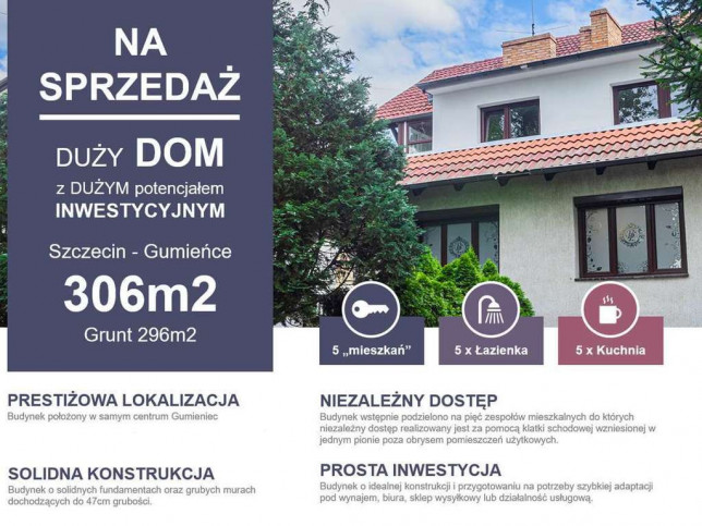 Dom Sprzedaż Szczecin Gumieńce 1