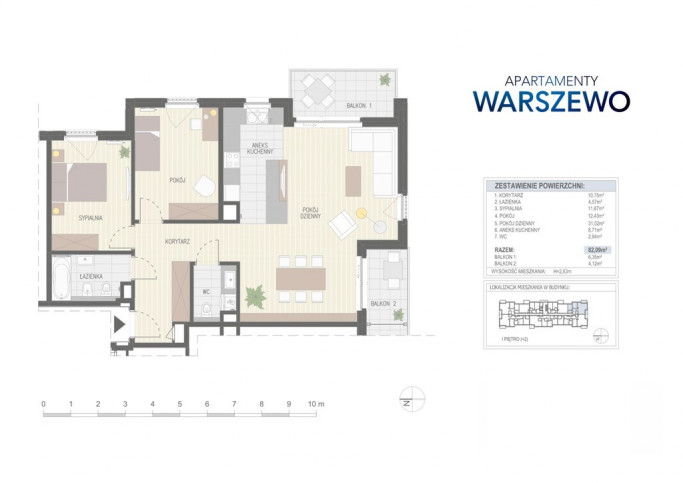 Mieszkanie Sprzedaż Szczecin Warszewo 5