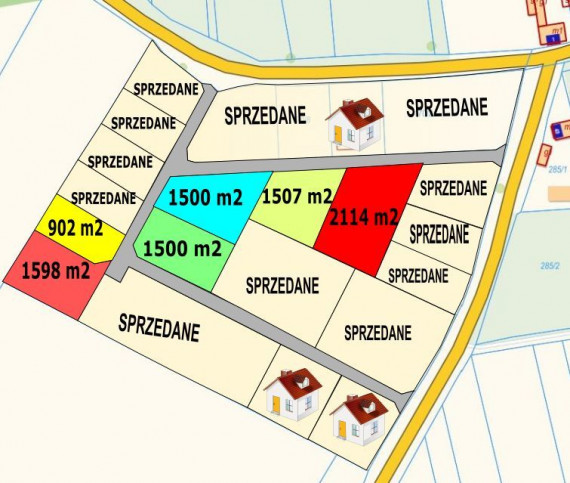 Działka Sprzedaż Kościuszki 2