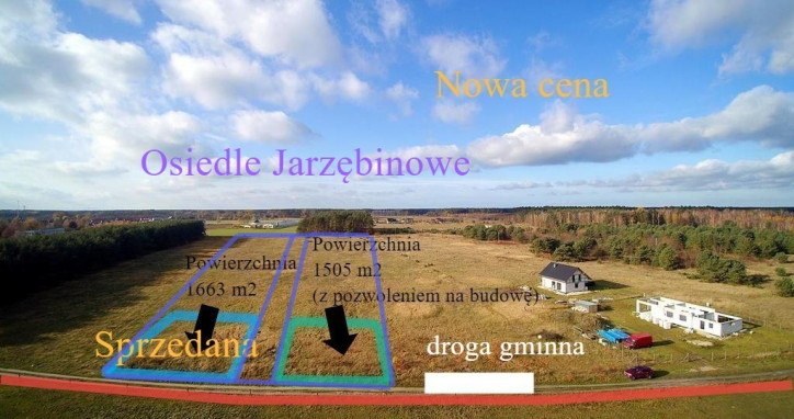 Działka Sprzedaż Białuń 2