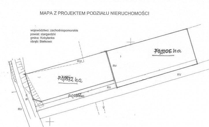 Działka Sprzedaż Bielkowo 1