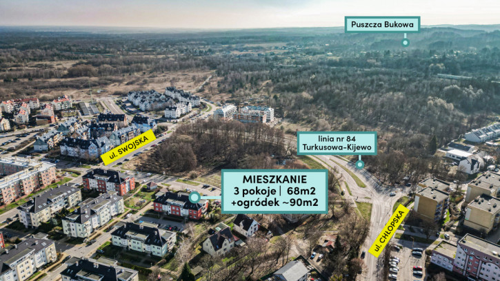 Mieszkanie Sprzedaż Szczecin os. Bukowe Swojska 22