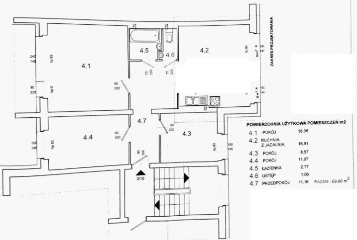 Mieszkanie Sprzedaż Szczecin os. Tatrzańskie Bartnicza 27
